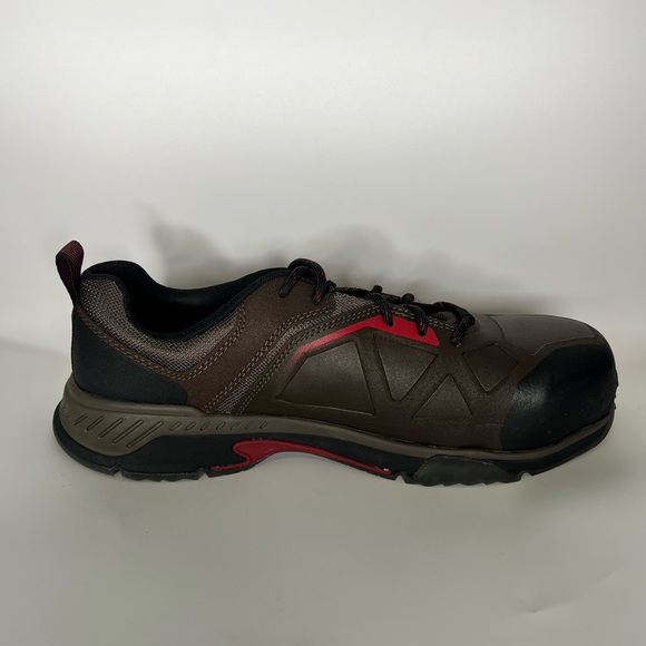 Kodiak LKT1 Composite Safety Toe Men's Brown and Red Shoes NWB 10 - Picture 6 of 11